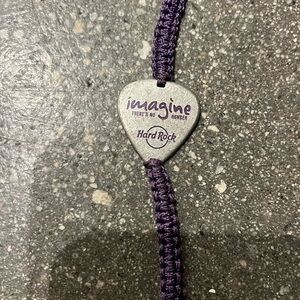 Hard Rock Cafe Guitar Pick Bracelet